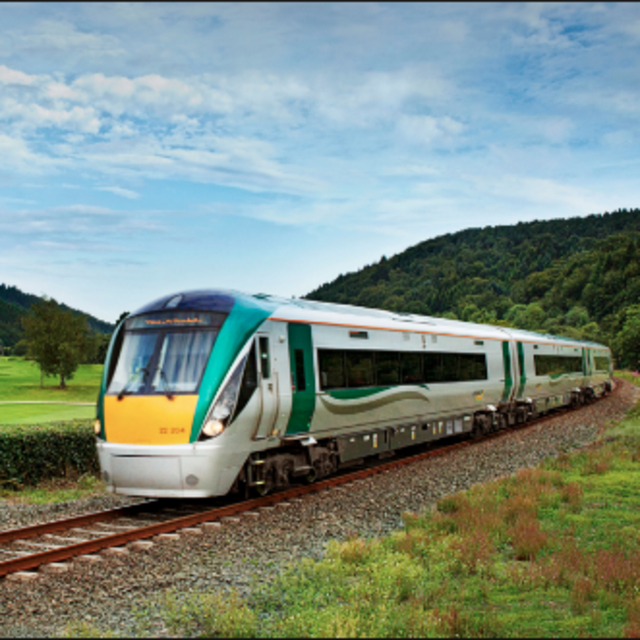 Train from Limerick to Westport