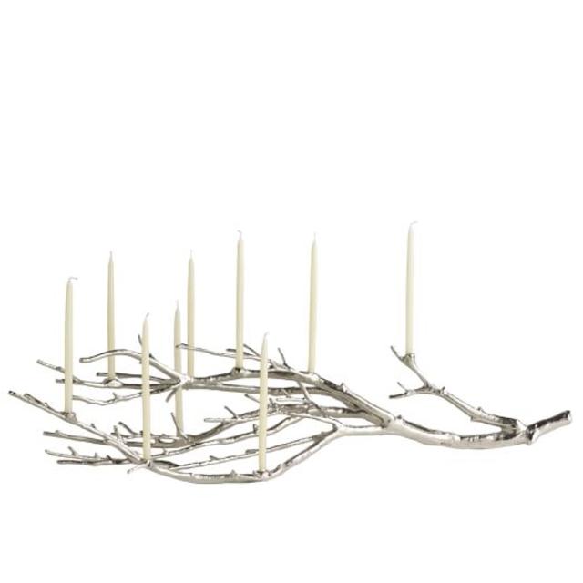 Manzanita Candelabra - Silver