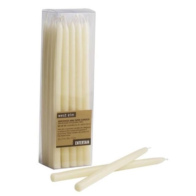 Mini Taper Candles