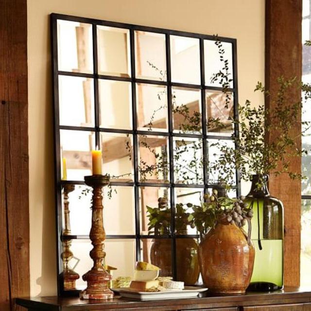 Eagan Multipanel Mirror, Large, Bronze finish