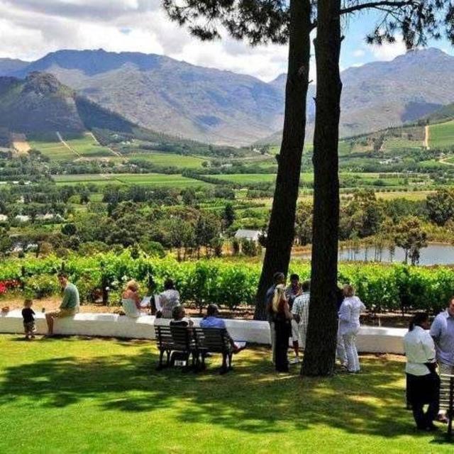 Lunch at Le Petite Ferme in Franschoek