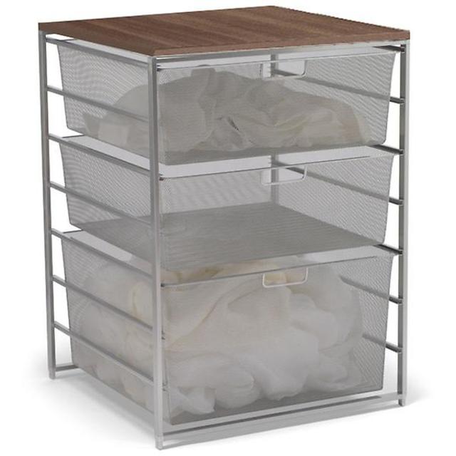 Platinum elfa Mesh Laundry Sorter (MEDIUM)