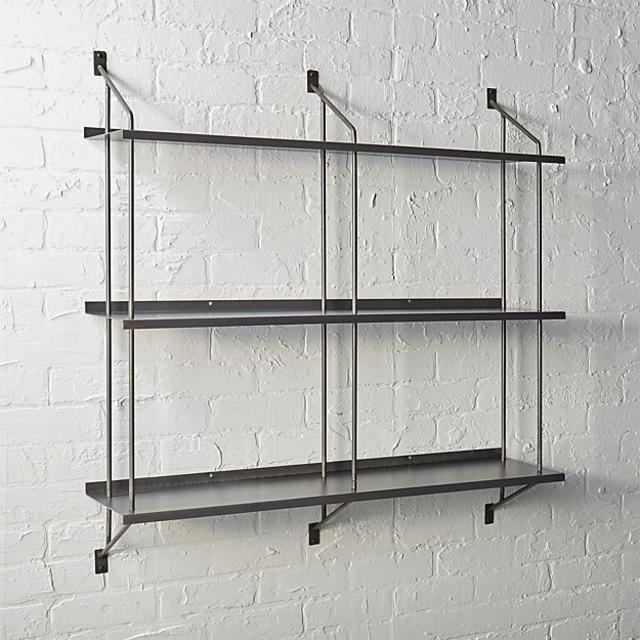 CB2 stretch modular wall shelf