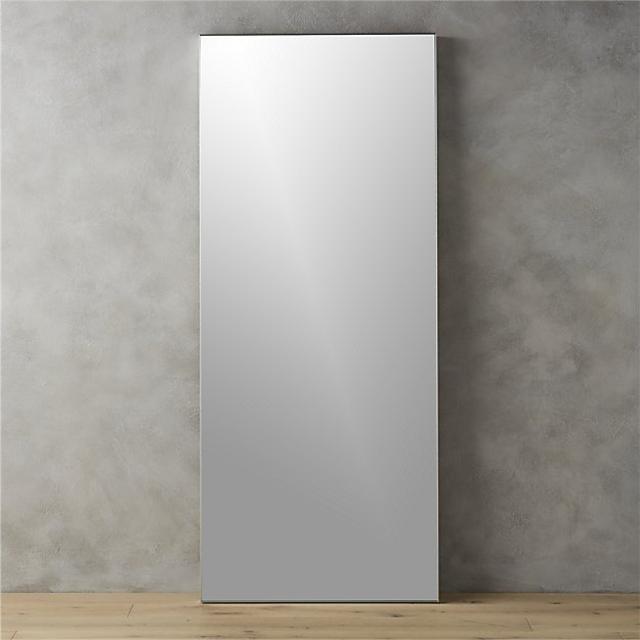 CB2 infinity 32"x76" floor mirror