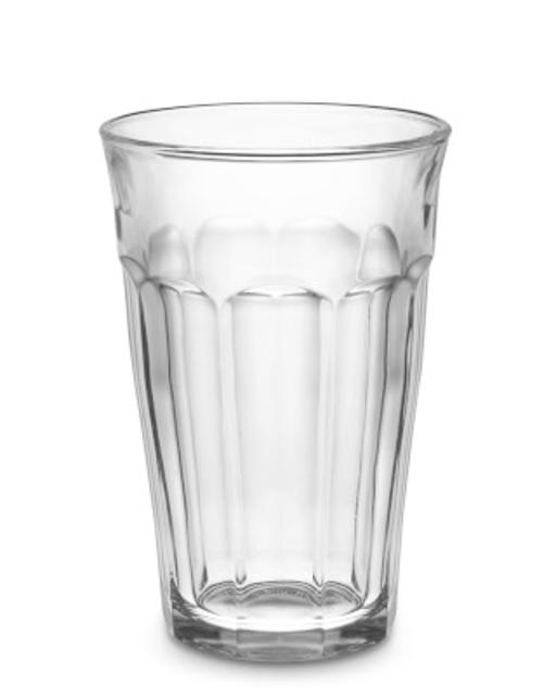 Picardie Glass Tumblers, Set of 12, 12 oz.