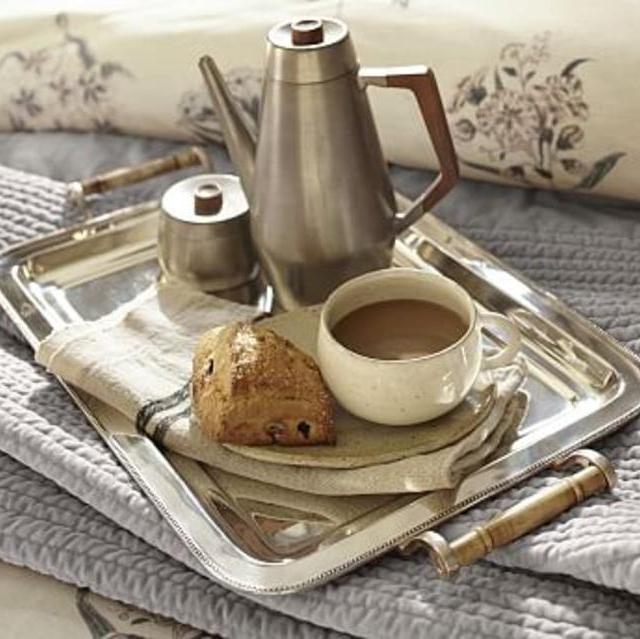 Silver-Plated Breakfast Tray