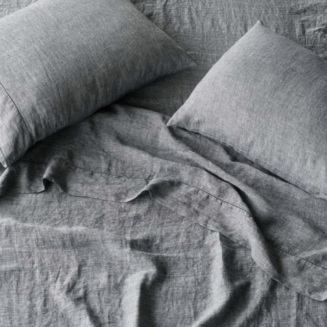 Stonewashed Linen Sheet Set | Includes Pillowcases, Top & Fitted Sheet – The Citizenry