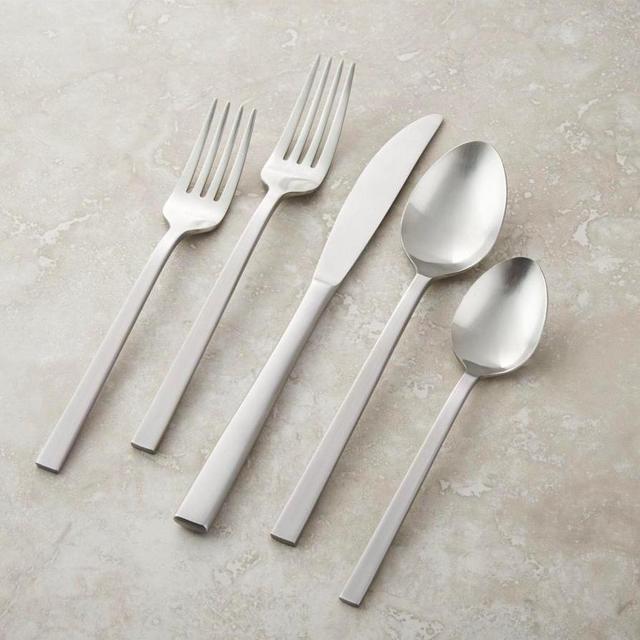 Crate And Barrel - Hudson 52-Piece Flatware Set, Service for 8