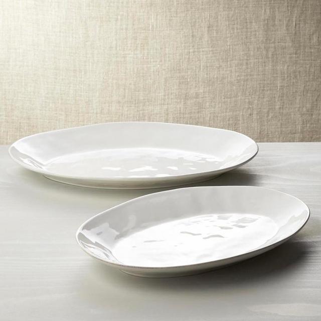 Crate And Barrel - Marin Large Oval Platter