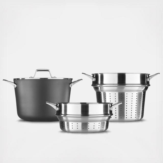 Calphalon - Premier Hard Anodized Non-Stick MultiPot with Cover, 8 qt