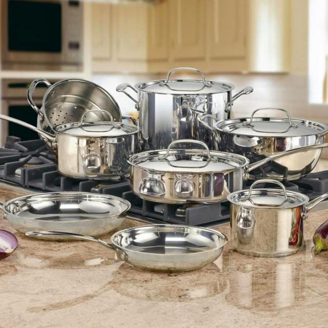 Cuisinart - Chef's Classic 13-Piece Cookware Set 77-13