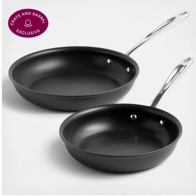 HA1 Curated Hard-Anodized Non-Stick 2-Piece Frying Pans Set