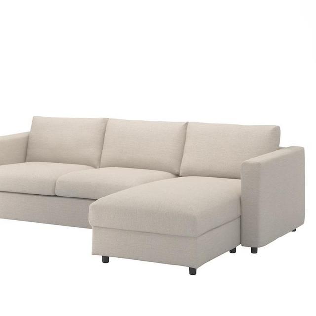 IKEA - 3-seat sleeper sofa with chaise