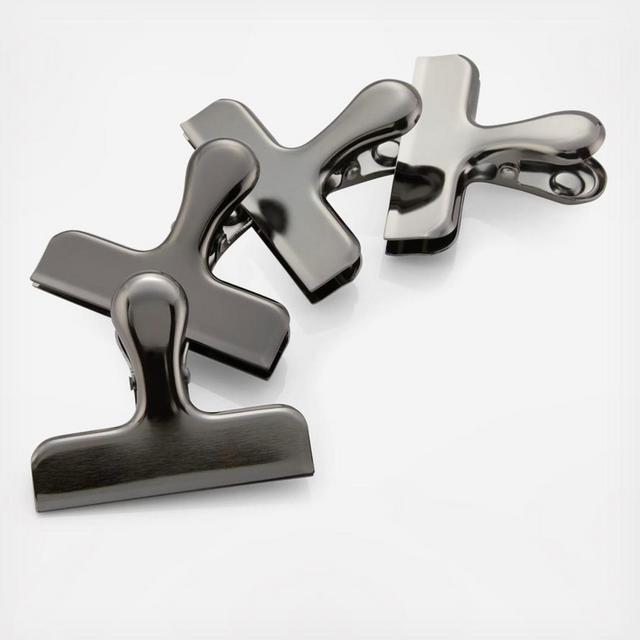 Metal Magnetic Chip Clip, Set of 4