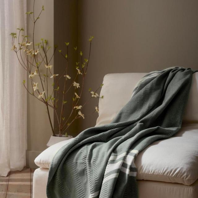 Waffle Grid Blanket