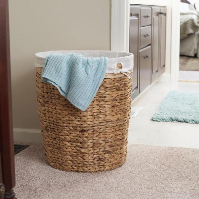 Wicker Basket Laundry Hamper