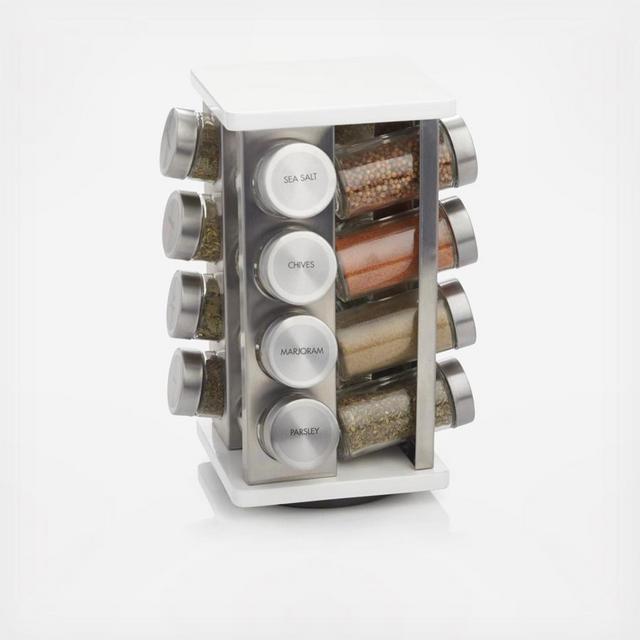 16-Bottle Revolving Spice Rack