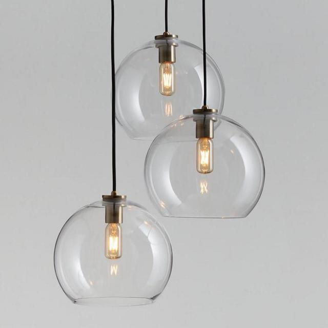 Crate And Barrel Arren 3-Light Pendant Light