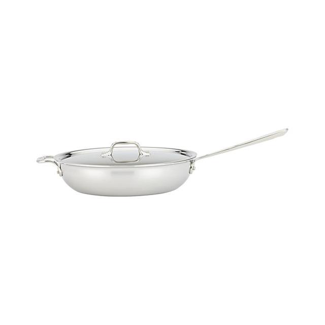 All-Clad ® Stainless 12.75" Weeknight Pan with Lid