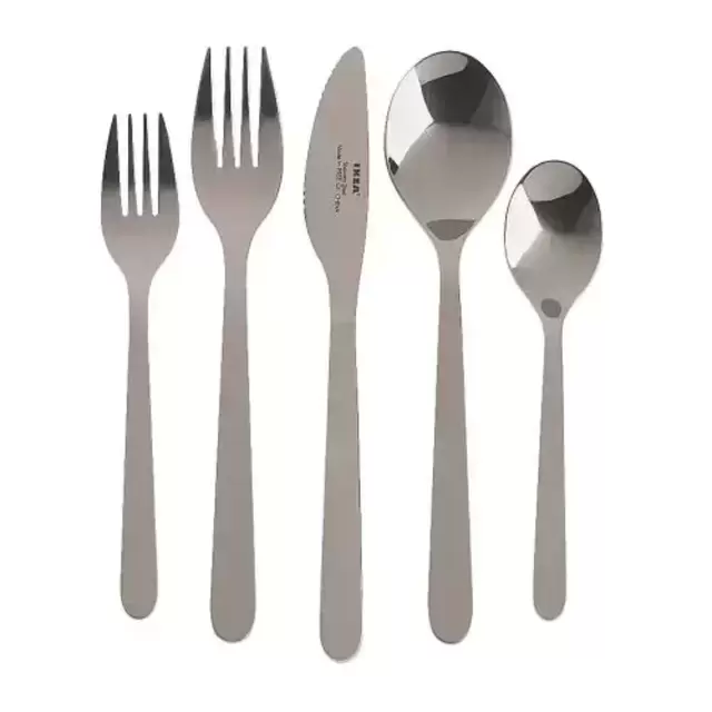 FÖRNUFT								20-piece flatware set, stainless steel