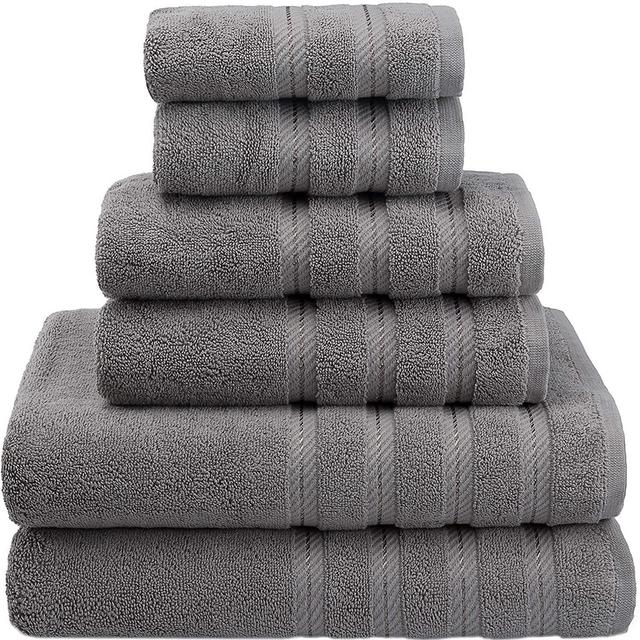 Soft Linen 6-Piece Bath Towel Set
