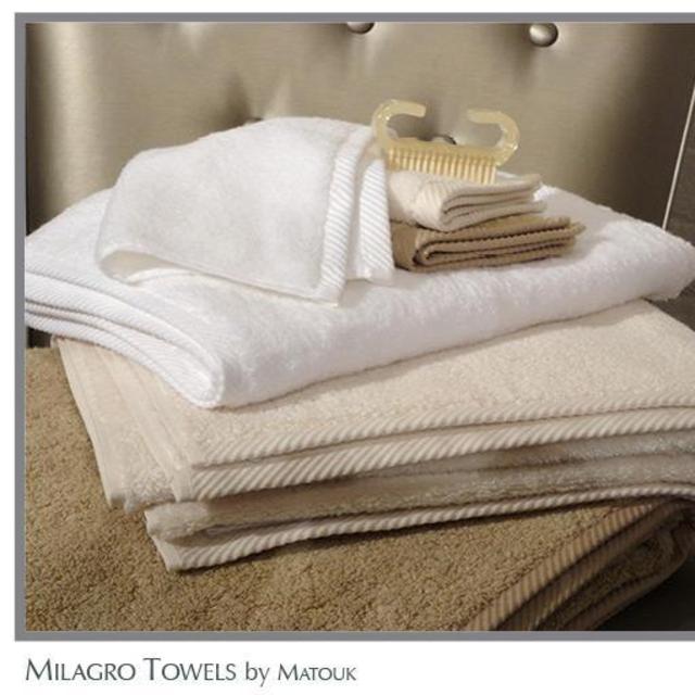 Milagro, WASH CLOTH 12 X 12 (White)
