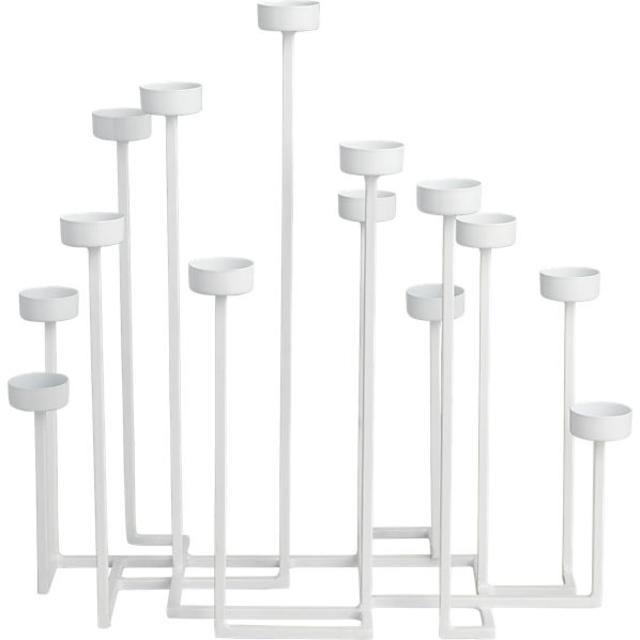 skyline tea light candle holder