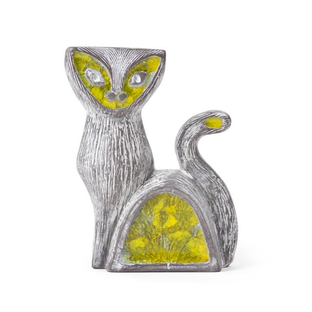 Glass Menagerie Cat Vase