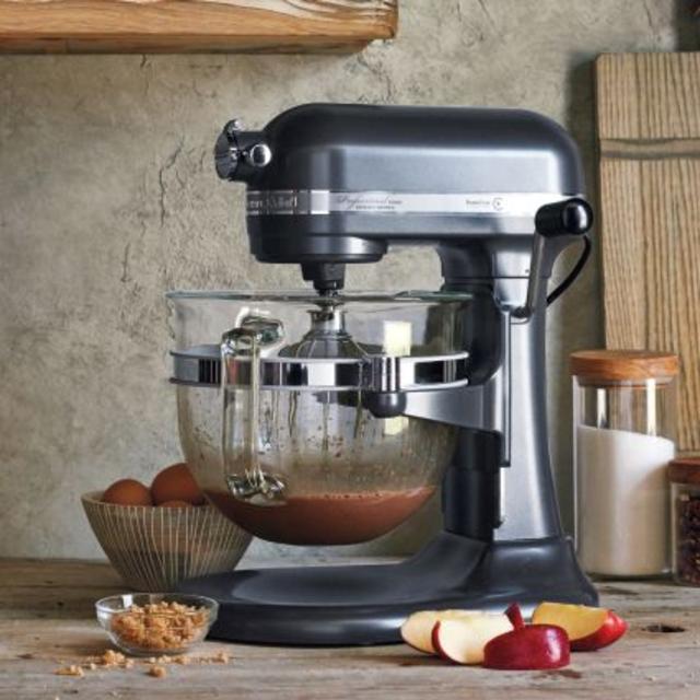 KitchenAid 6500 Series Stand Mixer with Glass Bowl, 6 qt.