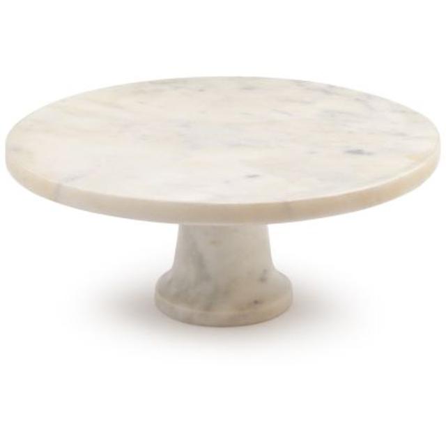 White Marble Cake Stand