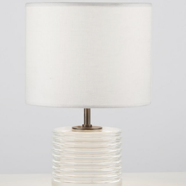 Small Cut Crystal Table Lamp
