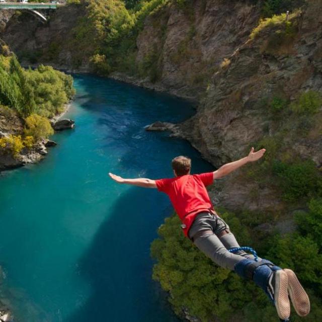 Bungee Jumping for Two in New Zealand