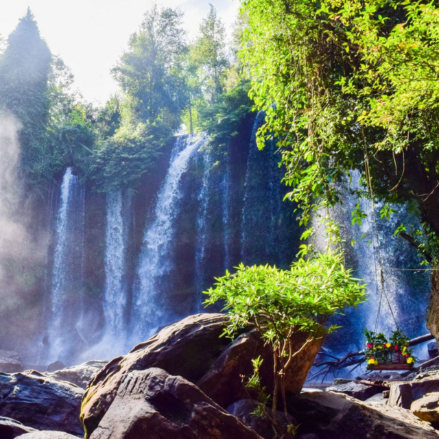 Caminata a las cataratas de Phnom Kulen