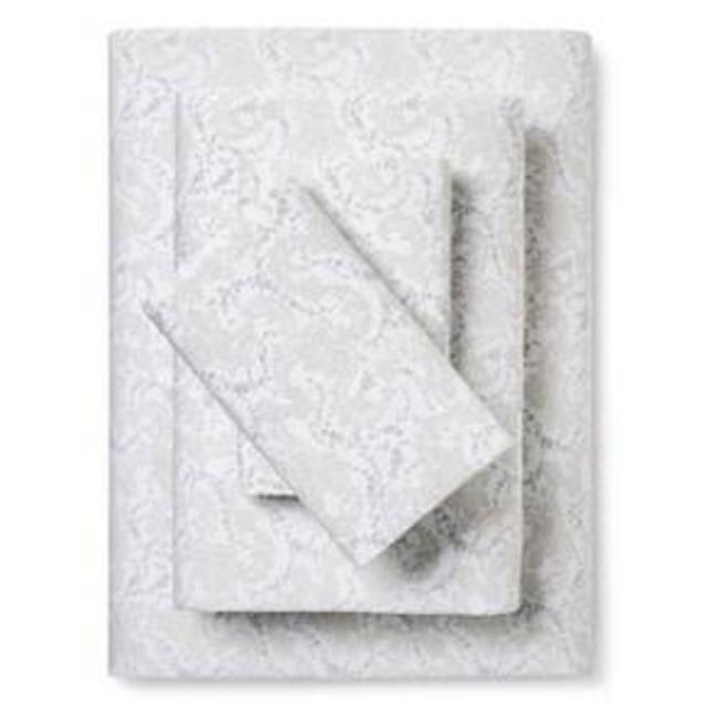 Floral Stitch Sheet Set Gray - Simply Shabby Chic™