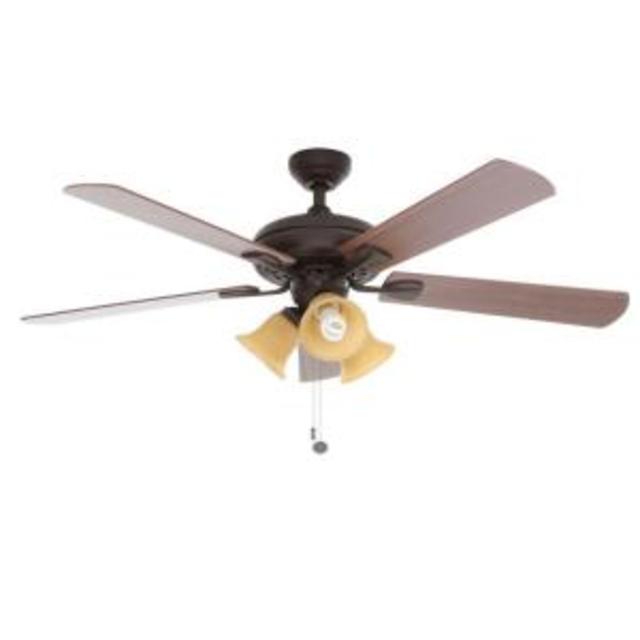 Scottsdale 52 in. Indoor Oiled Rubbed Bronze Ceiling Fan