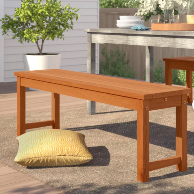 Diboll Wooden Picnic Bench