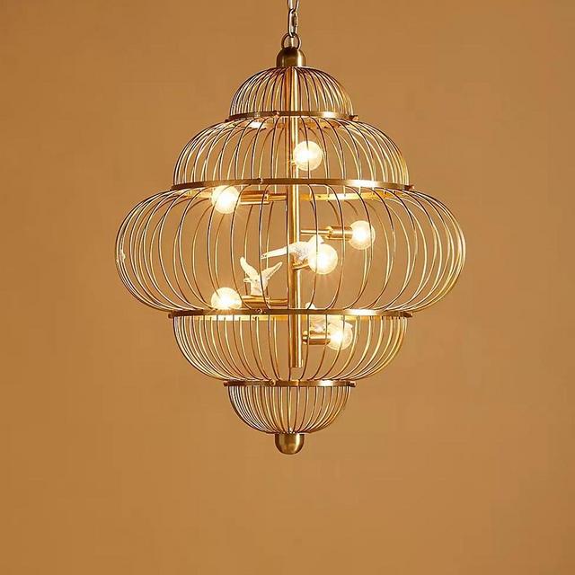 Twiggy Chandelier in bronze