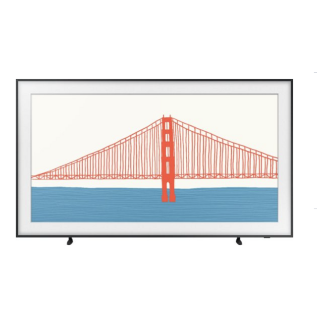 Samsung - 75" Class The Frame Series LED 4K UHD Smart Tizen TV