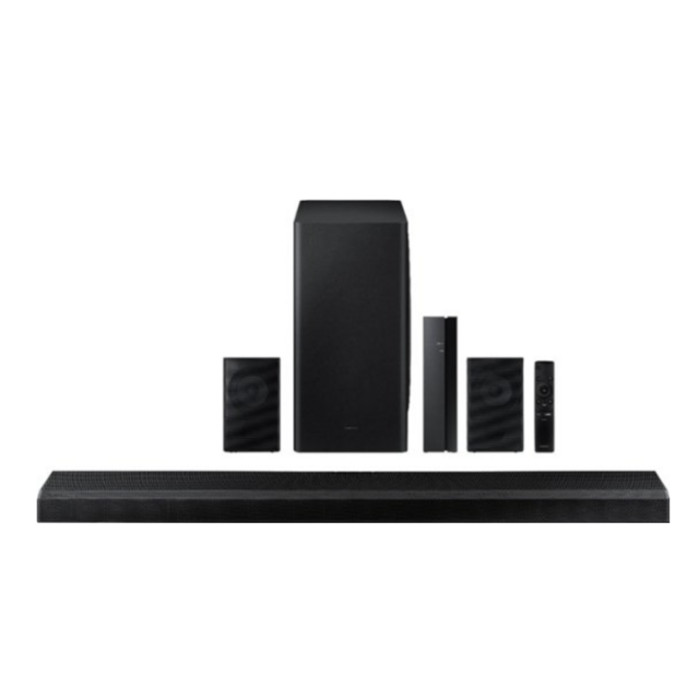 Samsung - 5.1.2-Channel Soundbar with Dolby Atmos/DTS:X - Black