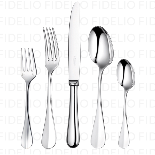 Silver-Plated Ten Piece Flatware Set Fidelio