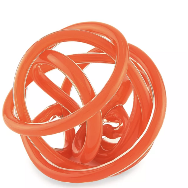 Tizo Handblown Decorative Glass Knot