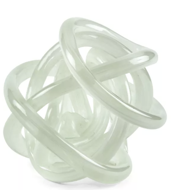 Tizo Handblown Decorative Glass Knot