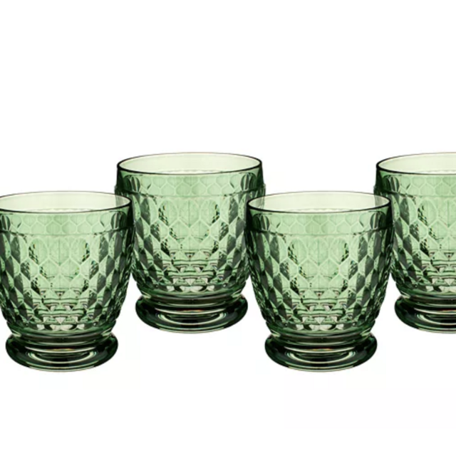 Villeroy & Boch Boston Double Old-Fashioned Glass, Set of 4