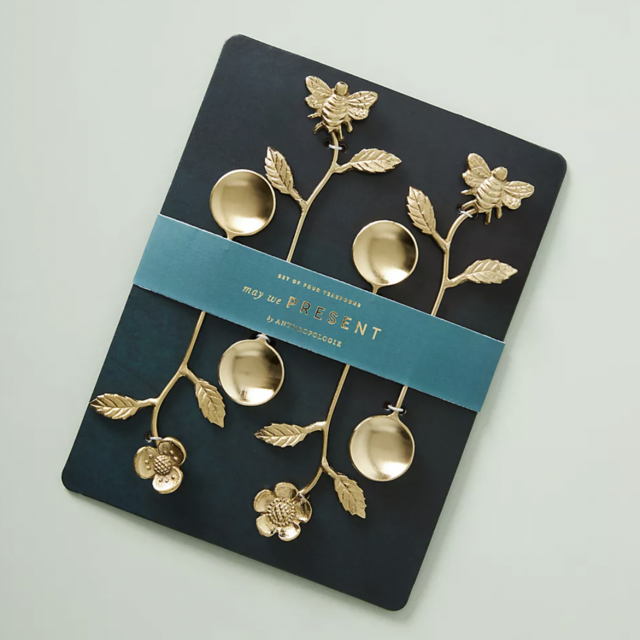 Meadowsweet Teaspoons, Set of 4