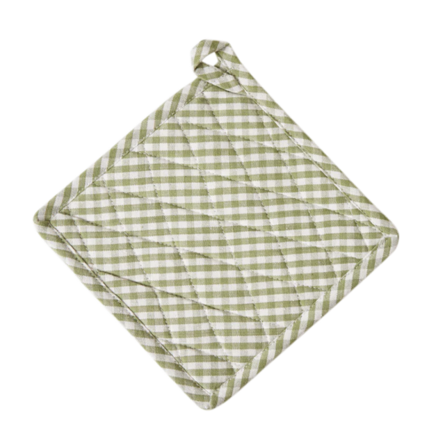 Buffalo Green Check Pot Holder