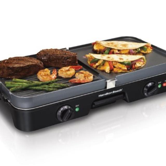 Hamilton Beach 38546 3-in-1 Grill/Griddle