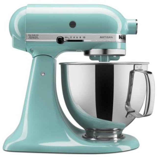 KitchenAid KSM150PSAQ 5-Qt. Artisan Series with Pouring Shield - Aqua Sky