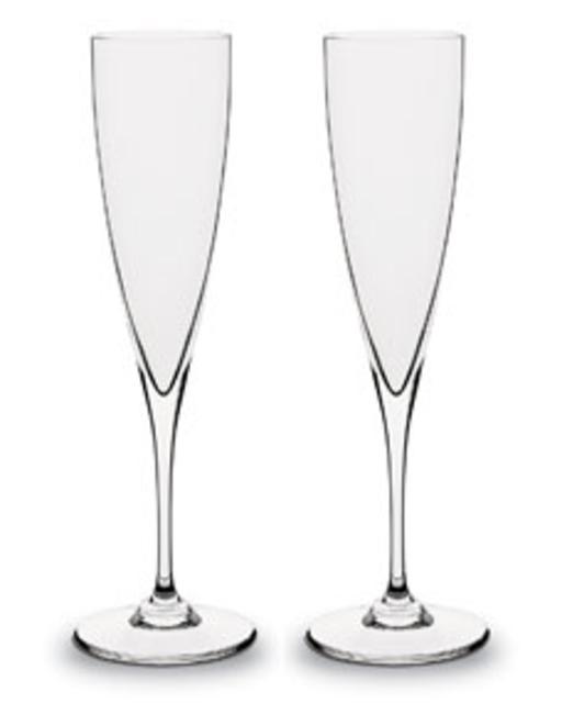 Baccarat Dom Perignon Champagne Flutes, Set of Two