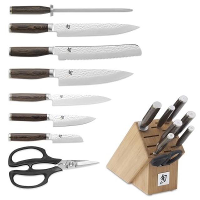 Shun Premier 9-Piece Knife Block Set