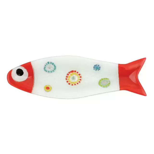 Pesci Colorati Red Medium Fish Tray